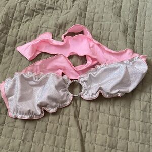 Hustler Hollywood Pink and Silver Bandeau